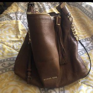 Michael Kors Pebble Leather Satchel bag